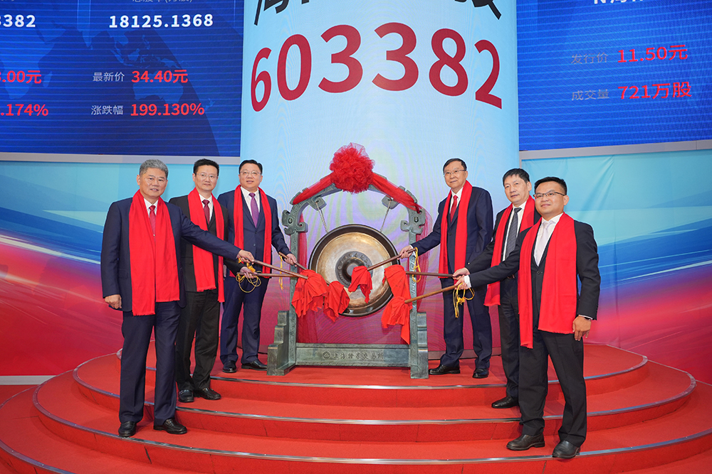 Strive Forward for a Year, March Toward a New Future —— Warm Celebration of Haiyang Technology's 1st Anniversary of Listing